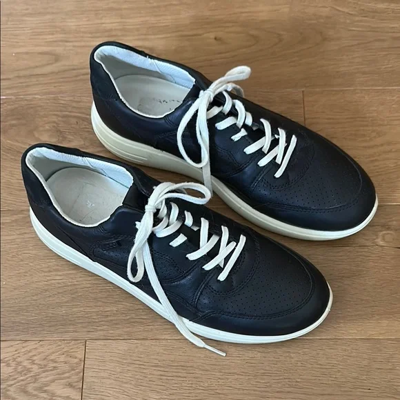 ECCO DANISH DESIGN WOMENS ATHLETIC SHOES WALKING SZ 8 BLACK - Picture 3 of 9